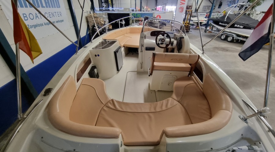 Eolo 590 Open Met Yamaha F150 en trailer (Bomvol!)