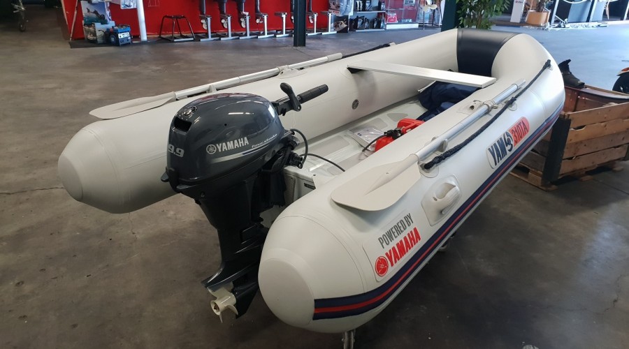 Nieuwe YAM 310TA Aluminium RIB met nieuwe Yamaha M12 elektromotor, accu en lader